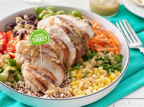 How many protein are in turkey swiss multi-grain club withpotato salad - calories, carbs, nutrition